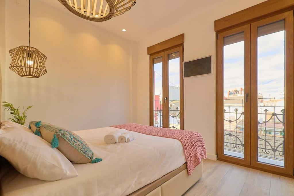 Cabanyal Boutique Beach House Valence Extérieur photo
