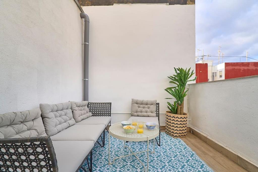 Cabanyal Boutique Beach House Valence Extérieur photo